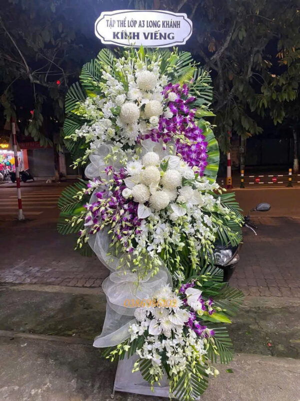 Cách ghi nội dung băng rôn hoa viếng đúng chuẩn và trang trọng hoa viếng