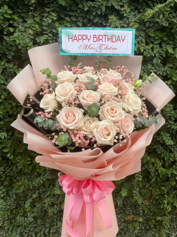 Bó hoa chúc mừng