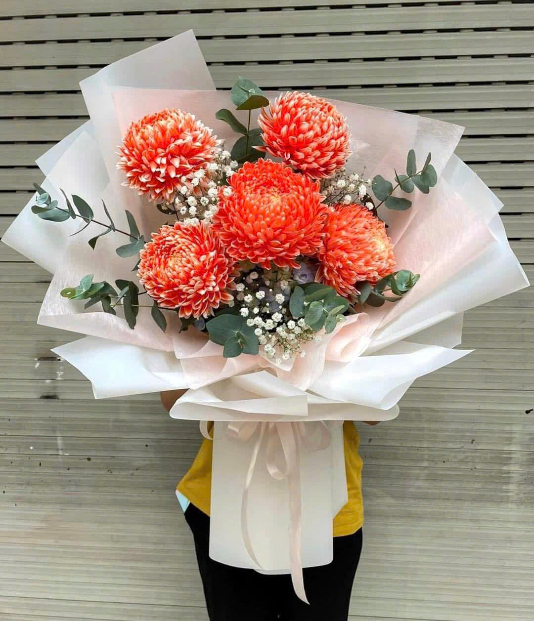 Bó hoa chúc mừng